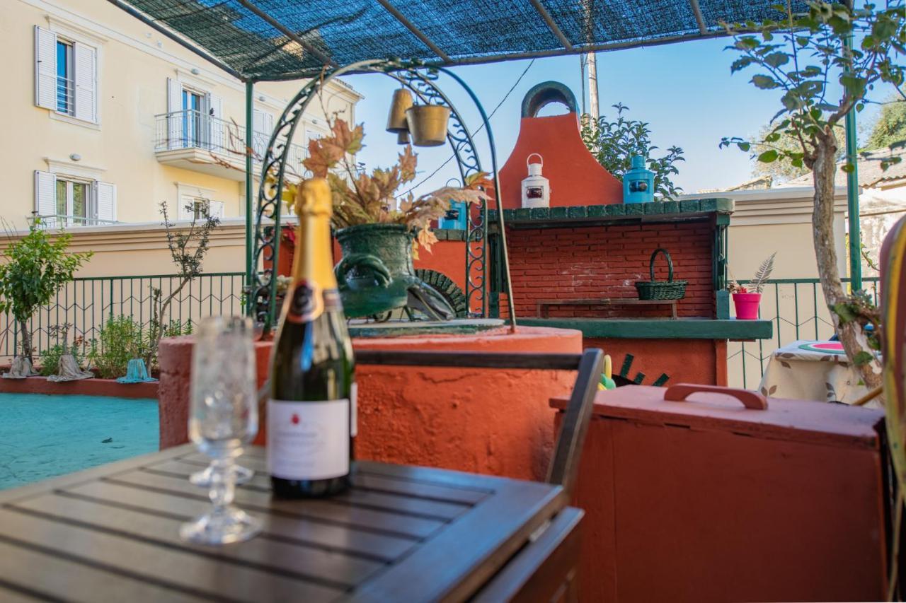 Apartmán Fay'S Barbeque Garden House -Family Activities Corfu Port Exteriér fotografie